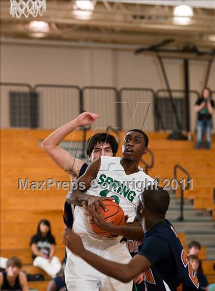 Thumbnail 3 in Spring vs. Madison (McDonald's Texas Invitational) photogallery.