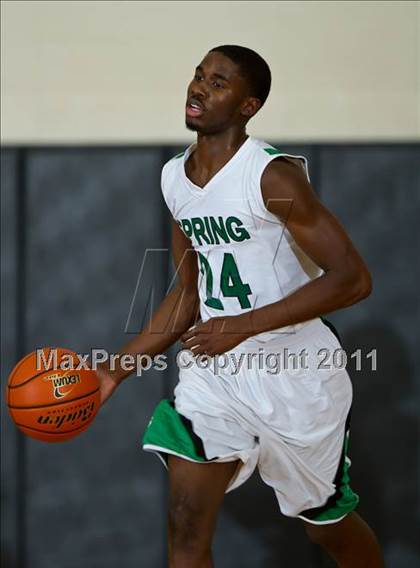 Thumbnail 1 in Spring vs. Madison (McDonald's Texas Invitational) photogallery.