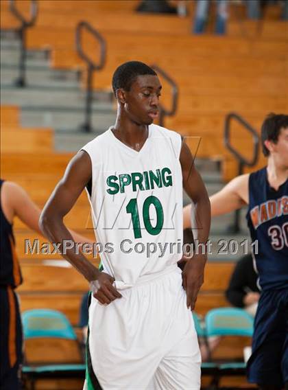 Thumbnail 3 in Spring vs. Madison (McDonald's Texas Invitational) photogallery.
