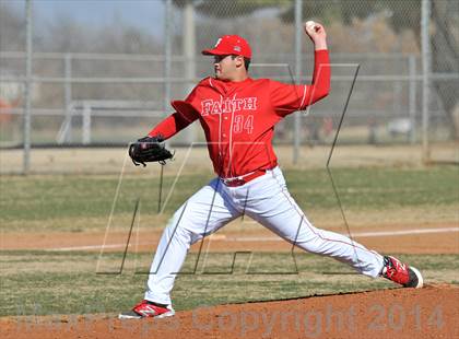 Thumbnail 2 in Nolan Catholic vs Faith Christian (Texas Private School Classic) photogallery.