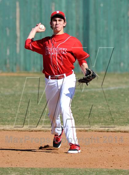 Thumbnail 2 in Nolan Catholic vs Faith Christian (Texas Private School Classic) photogallery.