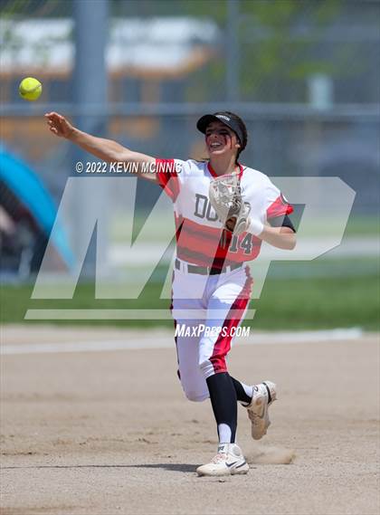 Thumbnail 3 in Spanish Fork vs. Wasatch (UHSAA 5A Softball Championships Bracket 1 - Round 2) photogallery.