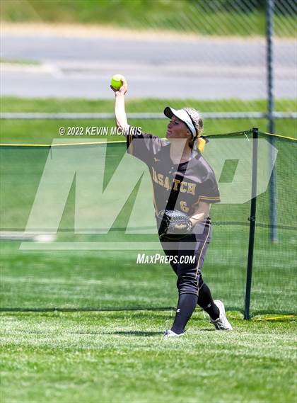 Thumbnail 1 in Spanish Fork vs. Wasatch (UHSAA 5A Softball Championships Bracket 1 - Round 2) photogallery.