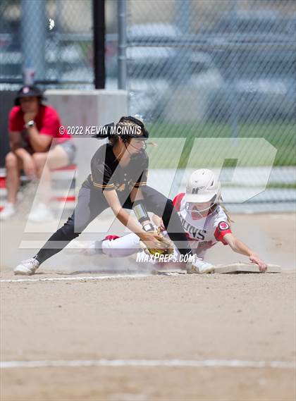 Thumbnail 1 in Spanish Fork vs. Wasatch (UHSAA 5A Softball Championships Bracket 1 - Round 2) photogallery.