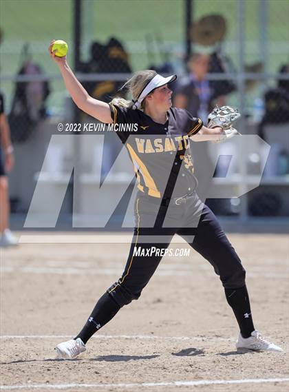Thumbnail 2 in Spanish Fork vs. Wasatch (UHSAA 5A Softball Championships Bracket 1 - Round 2) photogallery.