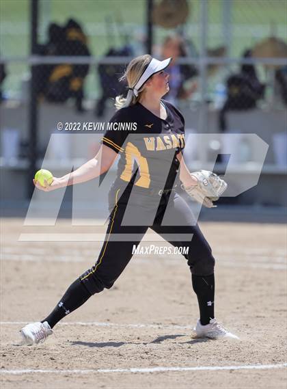 Thumbnail 3 in Spanish Fork vs. Wasatch (UHSAA 5A Softball Championships Bracket 1 - Round 2) photogallery.