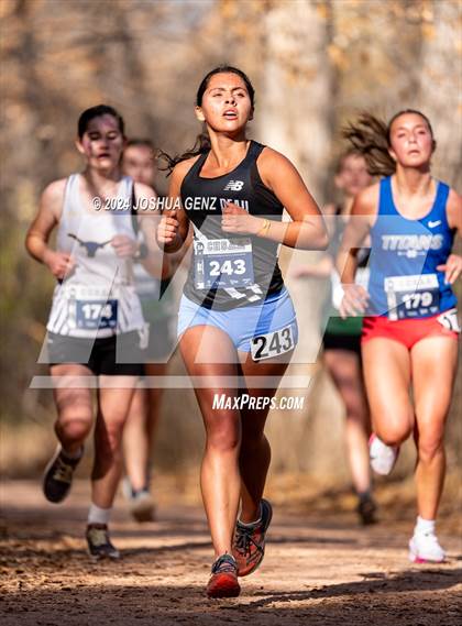Thumbnail 2 in CHSAA 3A Cross Country Final photogallery.