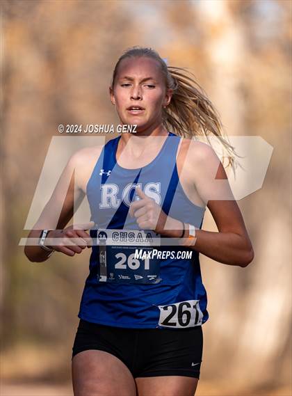 Thumbnail 1 in CHSAA 3A Cross Country Final photogallery.