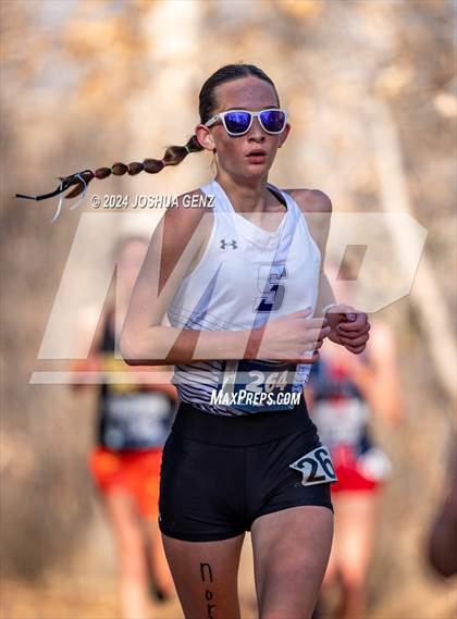 Thumbnail 2 in CHSAA 3A Cross Country Final photogallery.