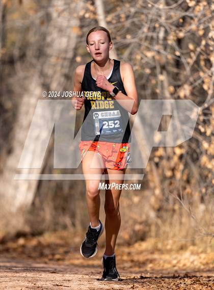 Thumbnail 2 in CHSAA 3A Cross Country Final photogallery.