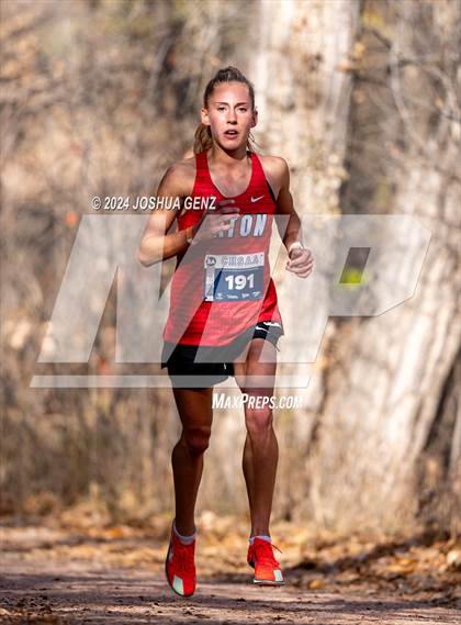 Thumbnail 1 in CHSAA 3A Cross Country Final photogallery.