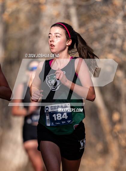 Thumbnail 3 in CHSAA 3A Cross Country Final photogallery.