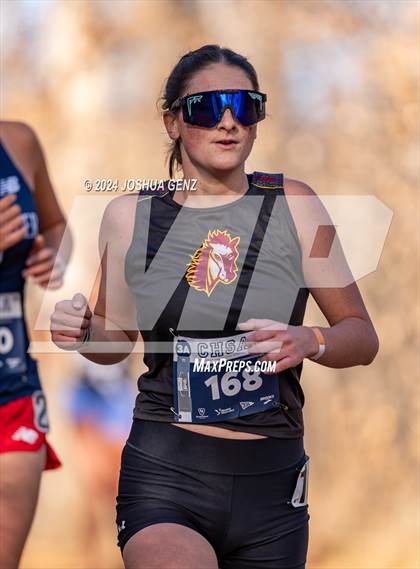 Thumbnail 1 in CHSAA 3A Cross Country Final photogallery.