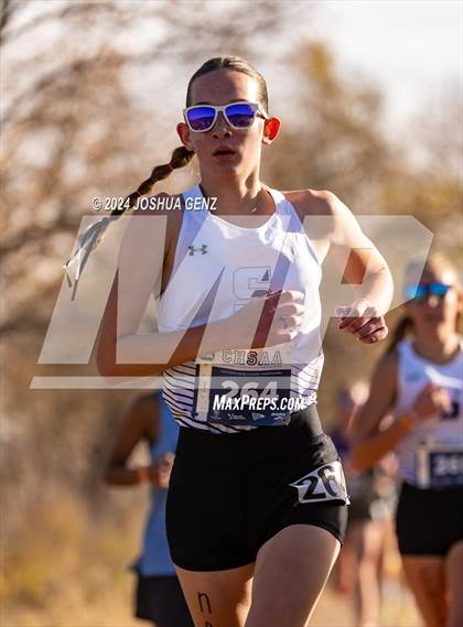 Thumbnail 2 in CHSAA 3A Cross Country Final photogallery.