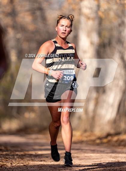 Thumbnail 1 in CHSAA 3A Cross Country Final photogallery.