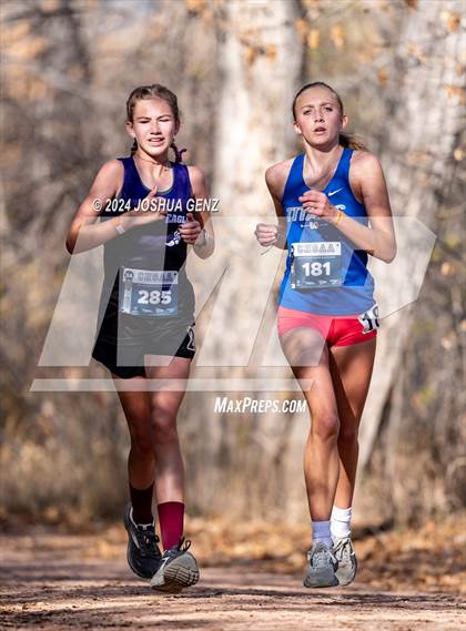 Thumbnail 1 in CHSAA 3A Cross Country Final photogallery.