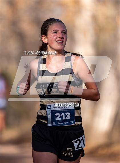 Thumbnail 2 in CHSAA 3A Cross Country Final photogallery.