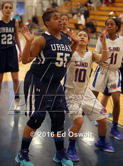 Thumbnail 1 in St. Joseph Notre Dame vs. Urban (CIF NCS D5 Final) photogallery.