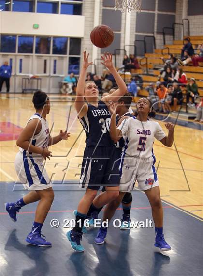Thumbnail 3 in St. Joseph Notre Dame vs. Urban (CIF NCS D5 Final) photogallery.