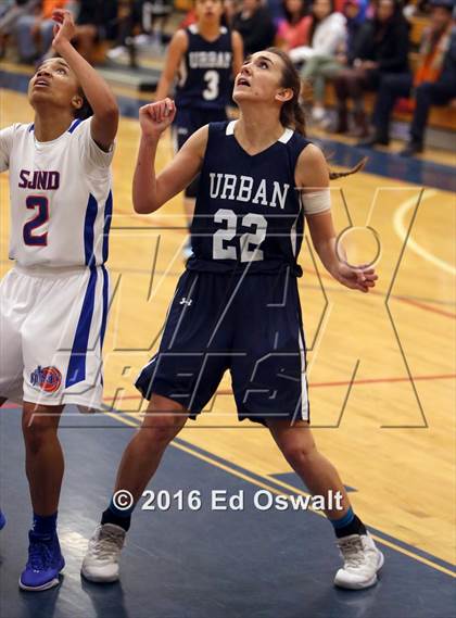 Thumbnail 2 in St. Joseph Notre Dame vs. Urban (CIF NCS D5 Final) photogallery.