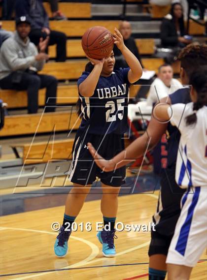 Thumbnail 2 in St. Joseph Notre Dame vs. Urban (CIF NCS D5 Final) photogallery.