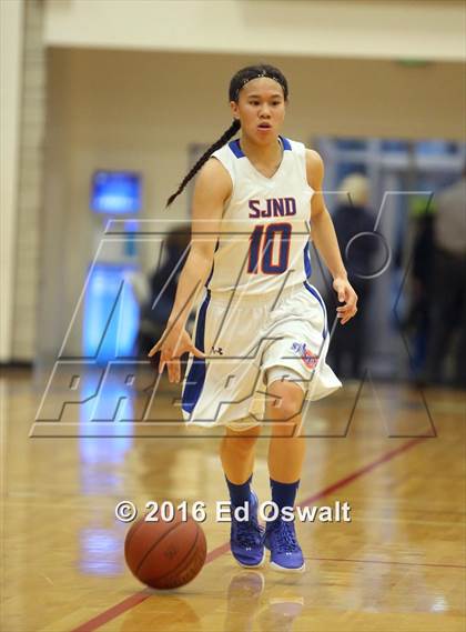 Thumbnail 3 in St. Joseph Notre Dame vs. Urban (CIF NCS D5 Final) photogallery.