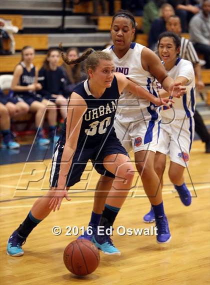 Thumbnail 2 in St. Joseph Notre Dame vs. Urban (CIF NCS D5 Final) photogallery.