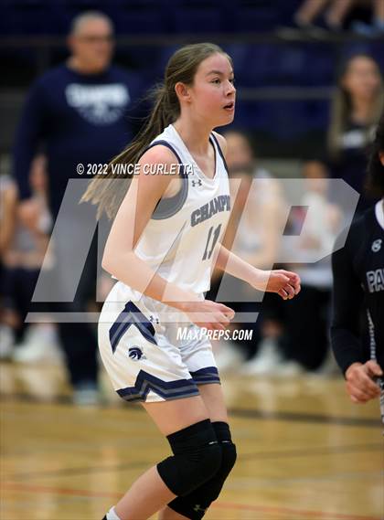 Thumbnail 1 in San Marcos HomeSchool vs. Boerne-Champion (Wimberley Hoopfest) photogallery.