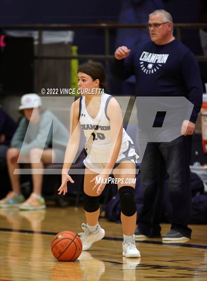 Thumbnail 3 in San Marcos HomeSchool vs. Boerne-Champion (Wimberley Hoopfest) photogallery.