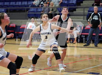 Thumbnail 3 in San Marcos HomeSchool vs. Boerne-Champion (Wimberley Hoopfest) photogallery.