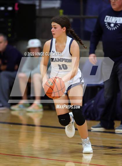 Thumbnail 2 in San Marcos HomeSchool vs. Boerne-Champion (Wimberley Hoopfest) photogallery.