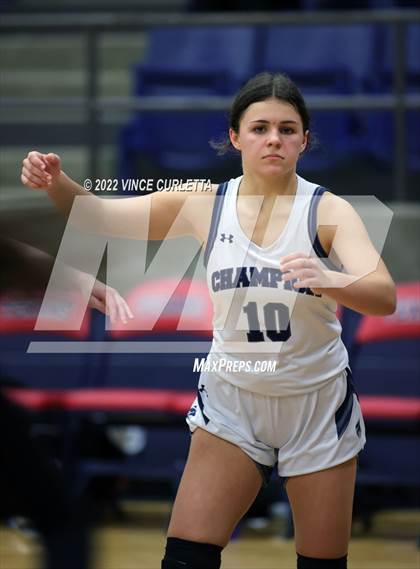Thumbnail 3 in San Marcos HomeSchool vs. Boerne-Champion (Wimberley Hoopfest) photogallery.