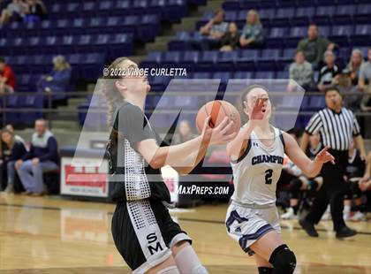 Thumbnail 1 in San Marcos HomeSchool vs. Boerne-Champion (Wimberley Hoopfest) photogallery.