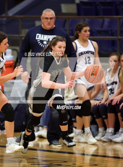 Thumbnail 2 in San Marcos HomeSchool vs. Boerne-Champion (Wimberley Hoopfest) photogallery.