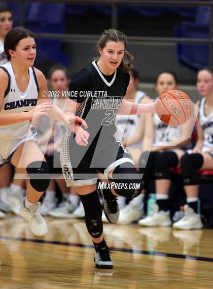 Thumbnail 2 in San Marcos HomeSchool vs. Boerne-Champion (Wimberley Hoopfest) photogallery.