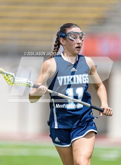 Thumbnail 2 in Bishop McGuinness vs. Union Pines (NCHSAA 1A/2A/3A Final) photogallery.