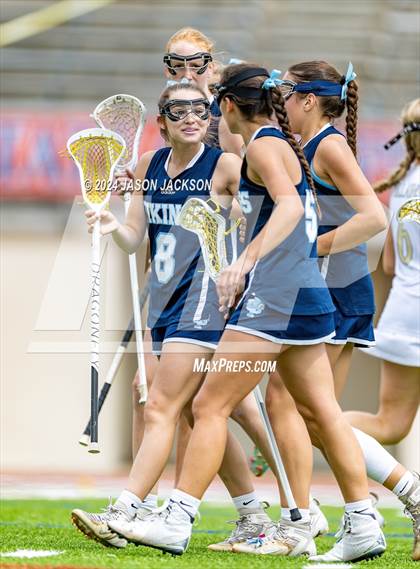 Thumbnail 1 in Bishop McGuinness vs. Union Pines (NCHSAA 1A/2A/3A Final) photogallery.