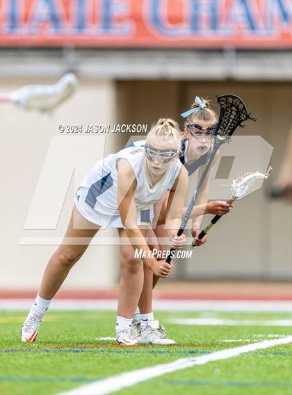 Thumbnail 2 in Bishop McGuinness vs. Union Pines (NCHSAA 1A/2A/3A Final) photogallery.