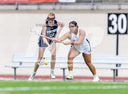 Thumbnail 3 in Bishop McGuinness vs. Union Pines (NCHSAA 1A/2A/3A Final) photogallery.