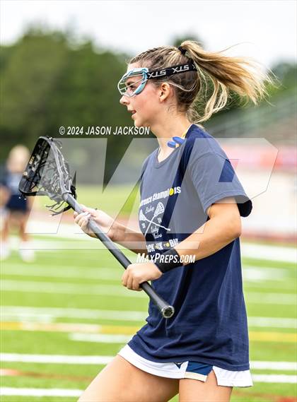 Thumbnail 3 in Bishop McGuinness vs. Union Pines (NCHSAA 1A/2A/3A Final) photogallery.