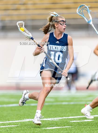 Thumbnail 3 in Bishop McGuinness vs. Union Pines (NCHSAA 1A/2A/3A Final) photogallery.