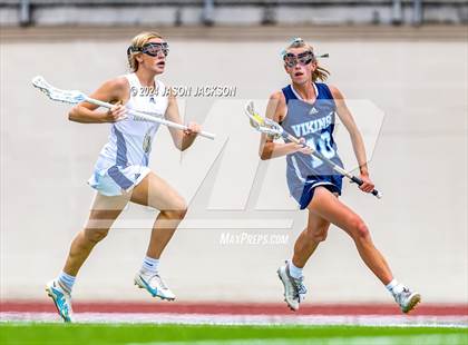 Thumbnail 3 in Bishop McGuinness vs. Union Pines (NCHSAA 1A/2A/3A Final) photogallery.