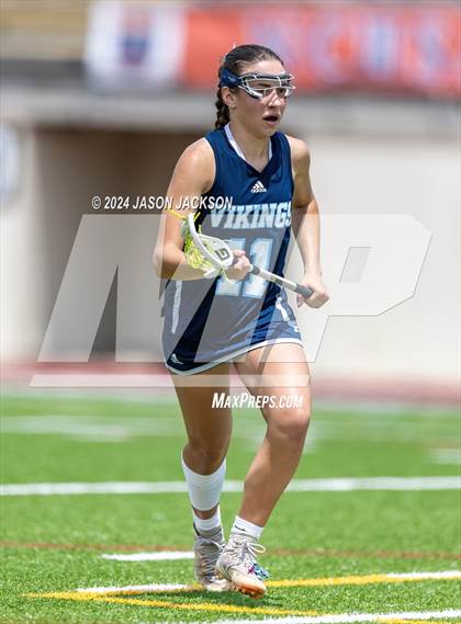 Thumbnail 2 in Bishop McGuinness vs. Union Pines (NCHSAA 1A/2A/3A Final) photogallery.