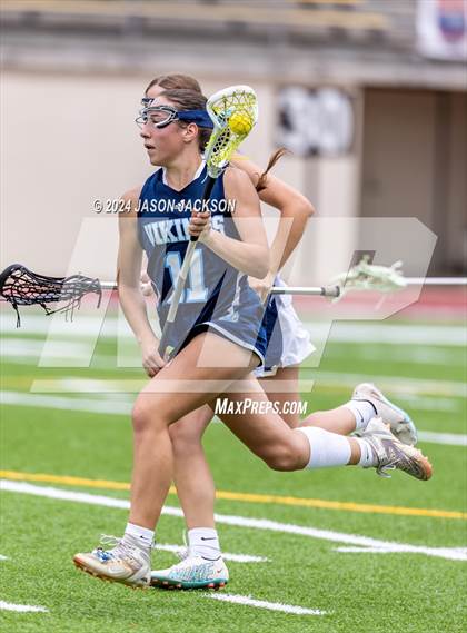 Thumbnail 2 in Bishop McGuinness vs. Union Pines (NCHSAA 1A/2A/3A Final) photogallery.