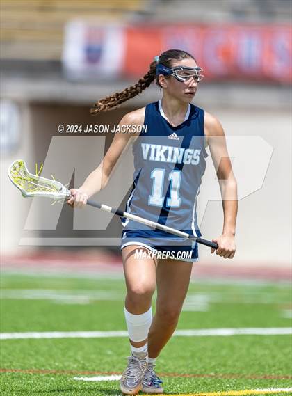 Thumbnail 3 in Bishop McGuinness vs. Union Pines (NCHSAA 1A/2A/3A Final) photogallery.