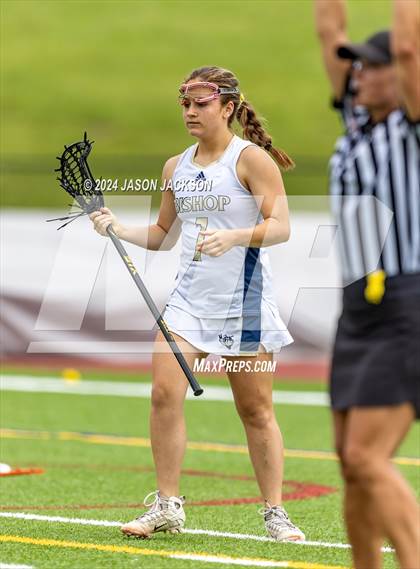 Thumbnail 3 in Bishop McGuinness vs. Union Pines (NCHSAA 1A/2A/3A Final) photogallery.