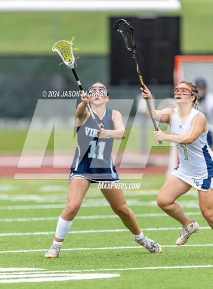 Thumbnail 3 in Bishop McGuinness vs. Union Pines (NCHSAA 1A/2A/3A Final) photogallery.
