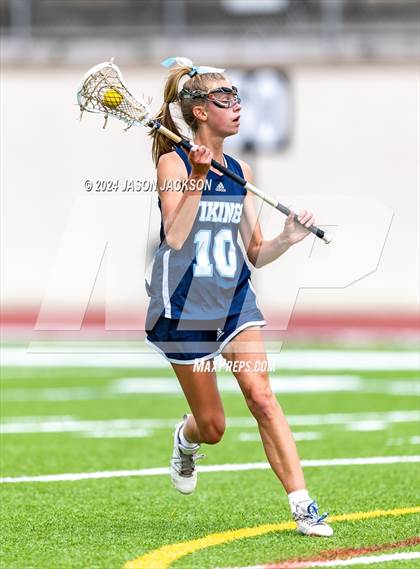 Thumbnail 2 in Bishop McGuinness vs. Union Pines (NCHSAA 1A/2A/3A Final) photogallery.