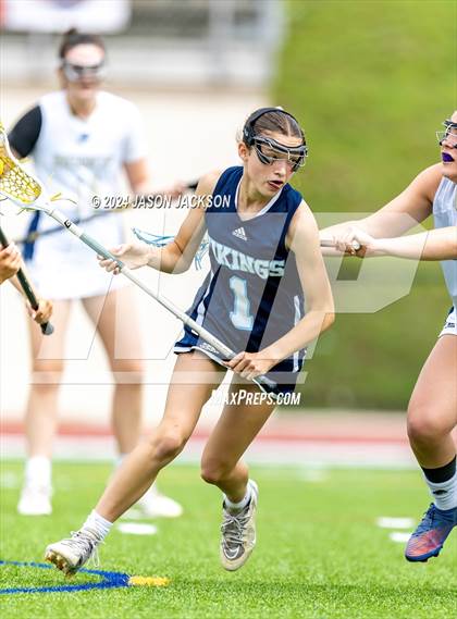Thumbnail 3 in Bishop McGuinness vs. Union Pines (NCHSAA 1A/2A/3A Final) photogallery.