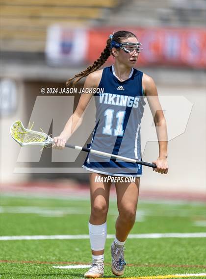Thumbnail 2 in Bishop McGuinness vs. Union Pines (NCHSAA 1A/2A/3A Final) photogallery.
